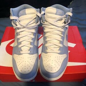 Nike dunk high aluminum